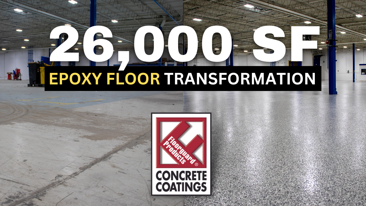 26,000 SF Manufacturing Facility Epoxy Transformation