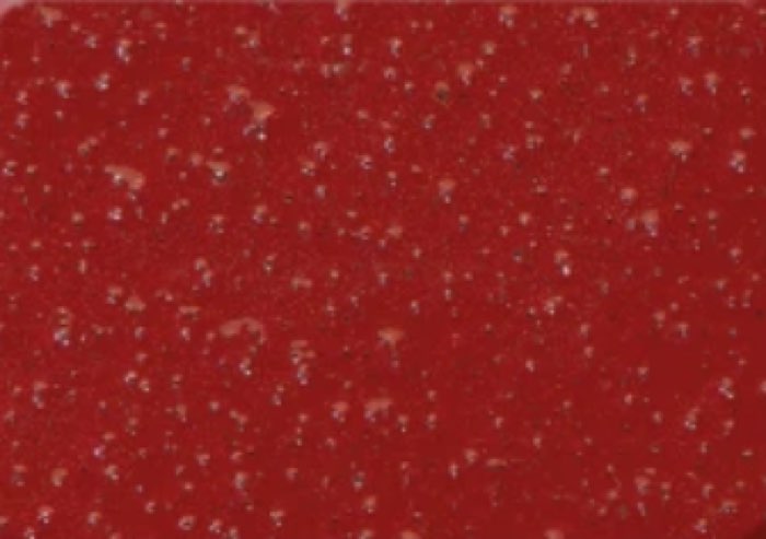 Muestra de color rojo de seguridad