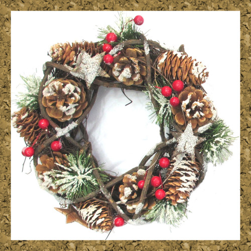 Christmas Wreath Decoration Home Ornament Hanging