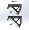 ANGLED FOREGRIP - 45 DEGREE ANGLED FOREGRIP - 45 DEGREE