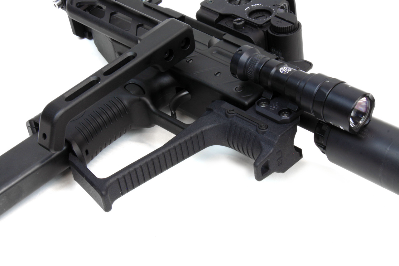 ANGLED FOREGRIP with GUARD - IWI UZI
