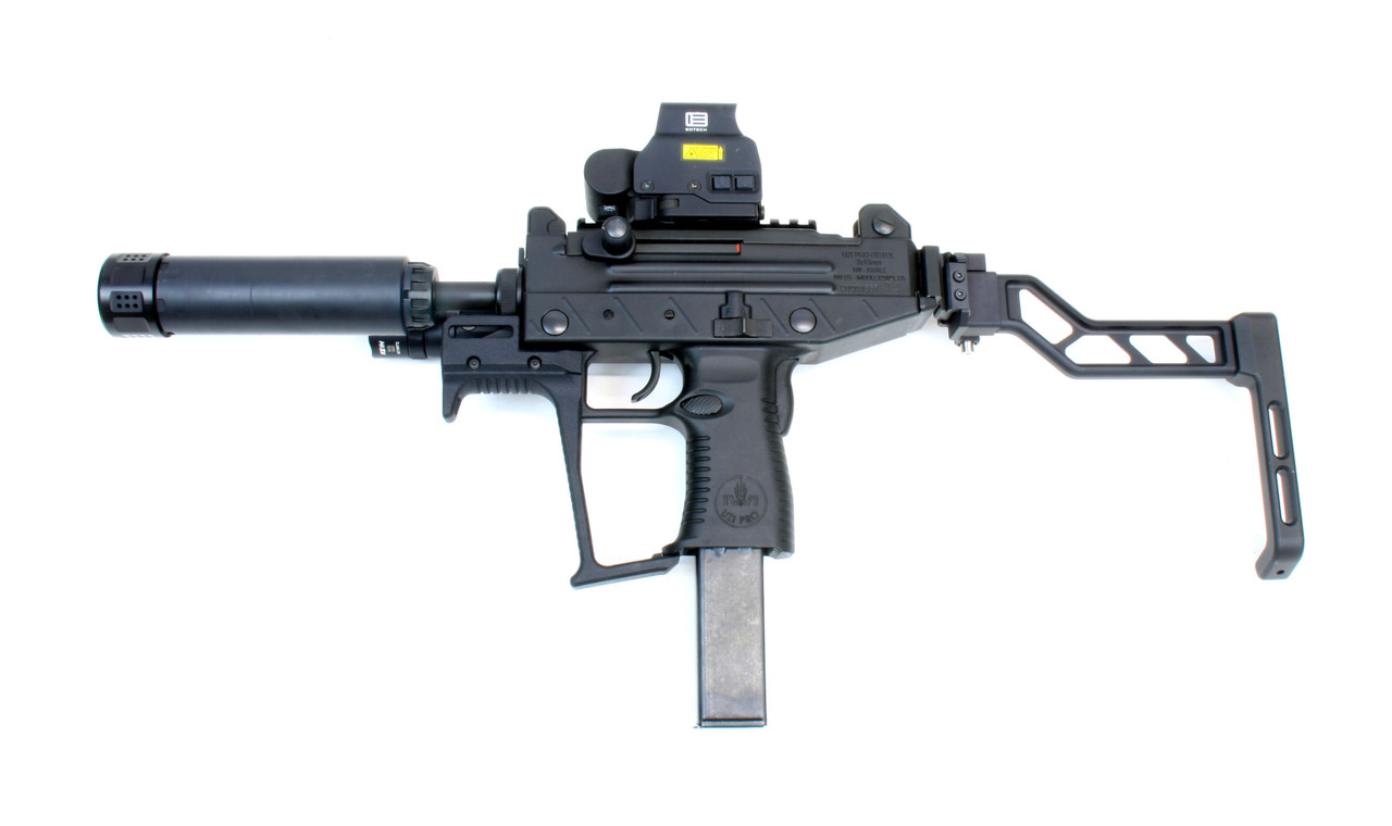 ANGLED FOREGRIP with GUARD - IWI UZI