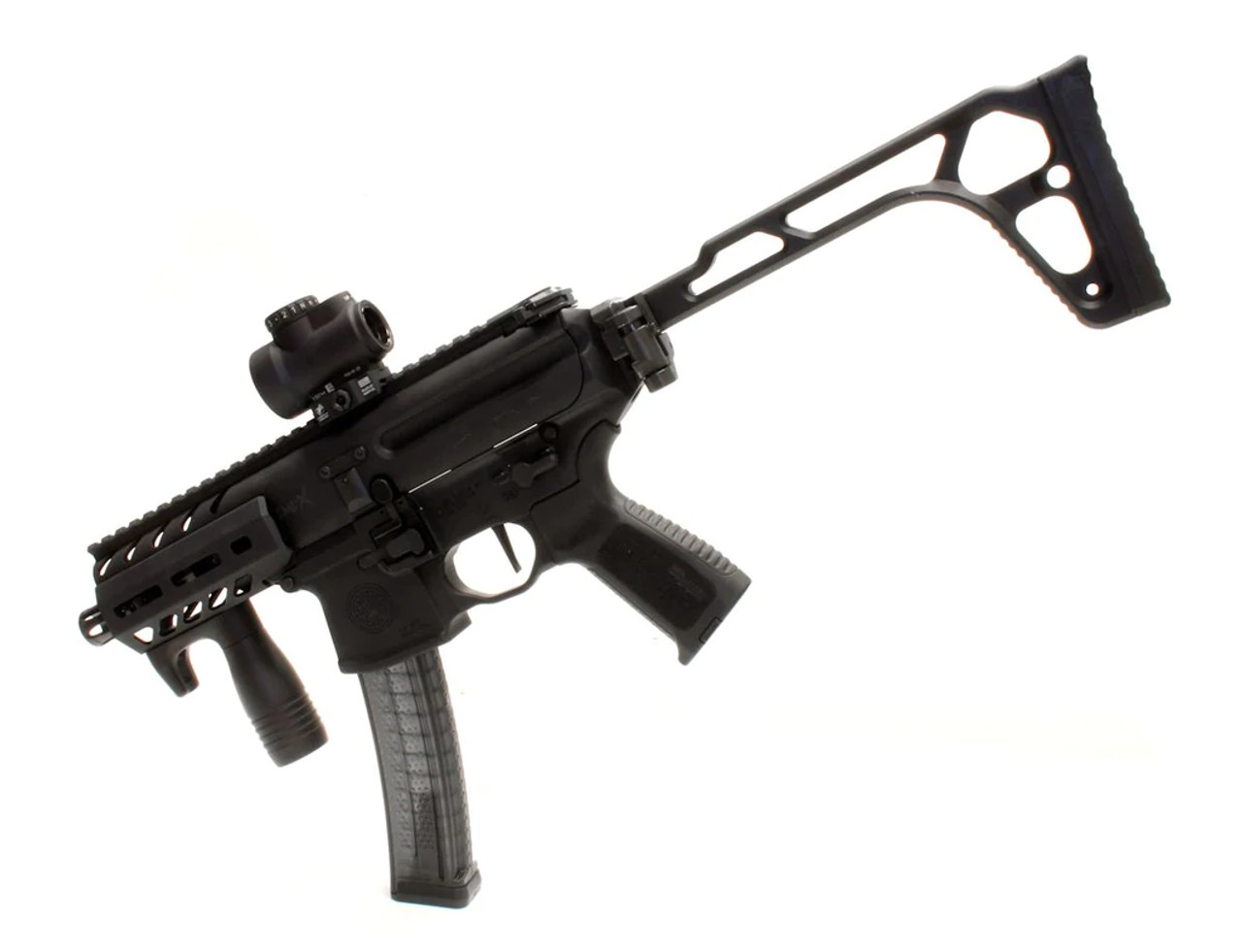 Tactical Vertical Grip Black Picatinny Style Compatible With Shotguns.