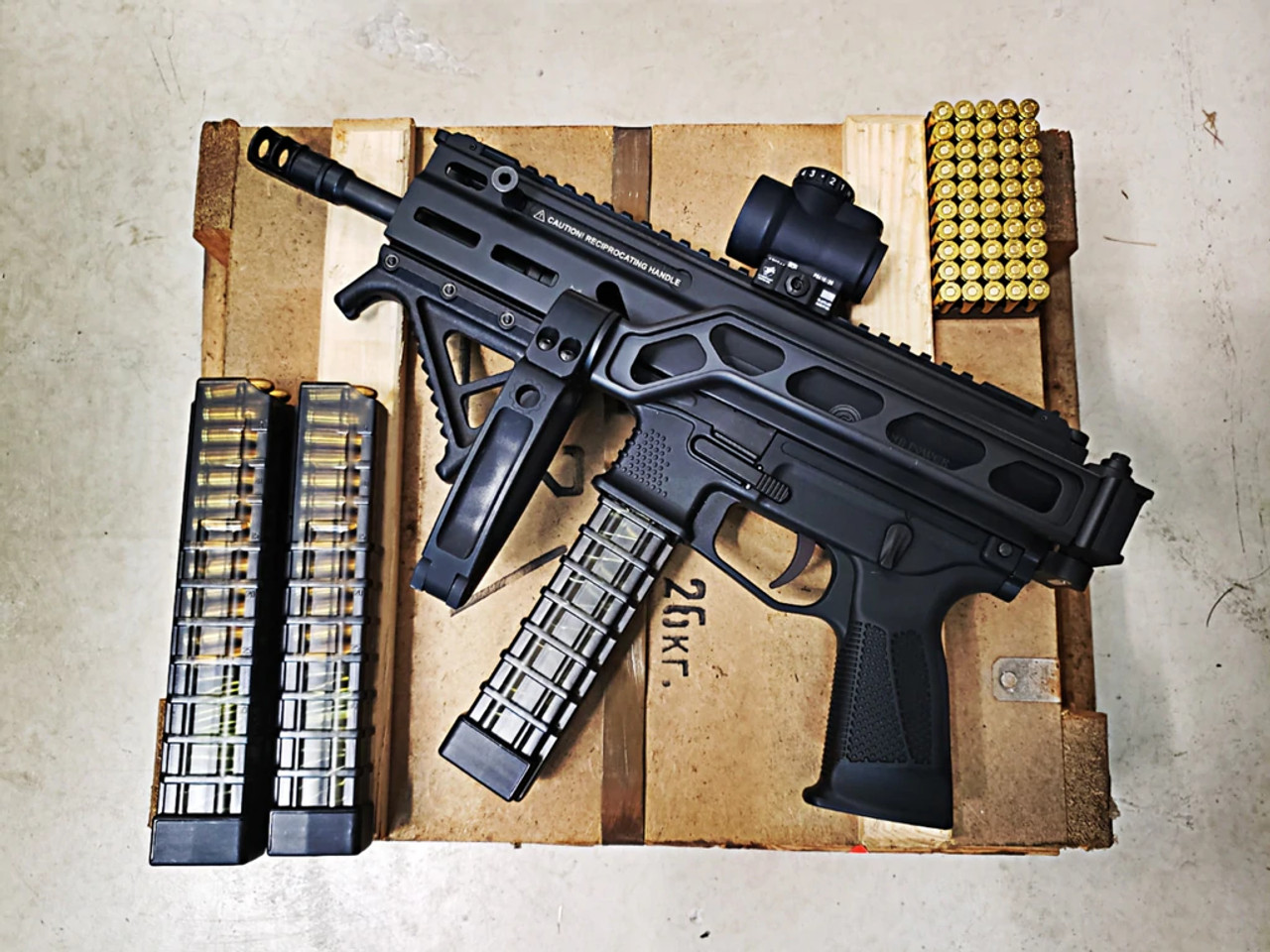MOD 1 TAILHOOK - PISTOL STABILIZING BRACE by GEARHEAD WORKS