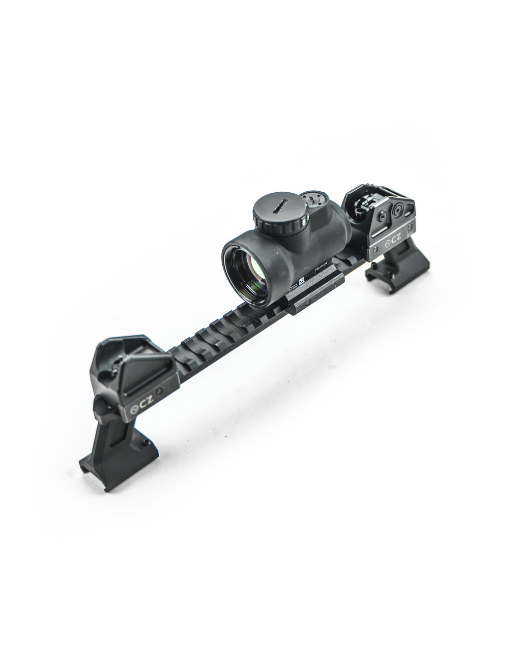 MODULAR RAIL RISER AND CARRY HANDLE