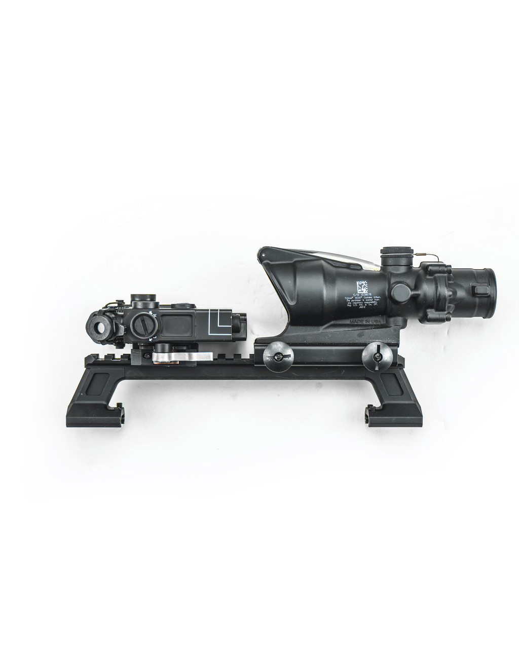 MODULAR RAIL RISER AND CARRY HANDLE