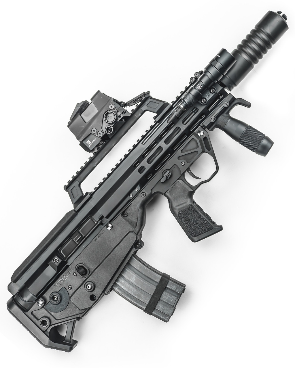 MODULAR RAIL RISER AND CARRY HANDLE