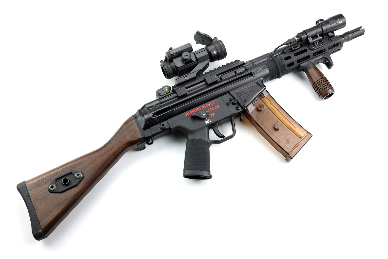 FOLDING G3 WALNUT STOCK - G3/HK91