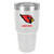 30 oz White Tumbler with logo