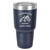 Timberland Seniors 30 oz Navy Blue Tumbler