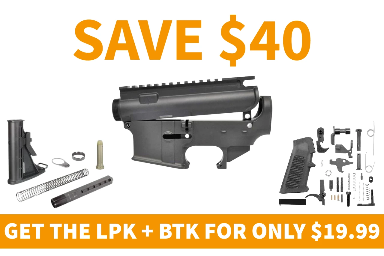 Workbench Essentials Bundle | AR-15 Forged Lower, Forged Upper, LPK, Buffer Tube Kit & Mil-Spec Stock