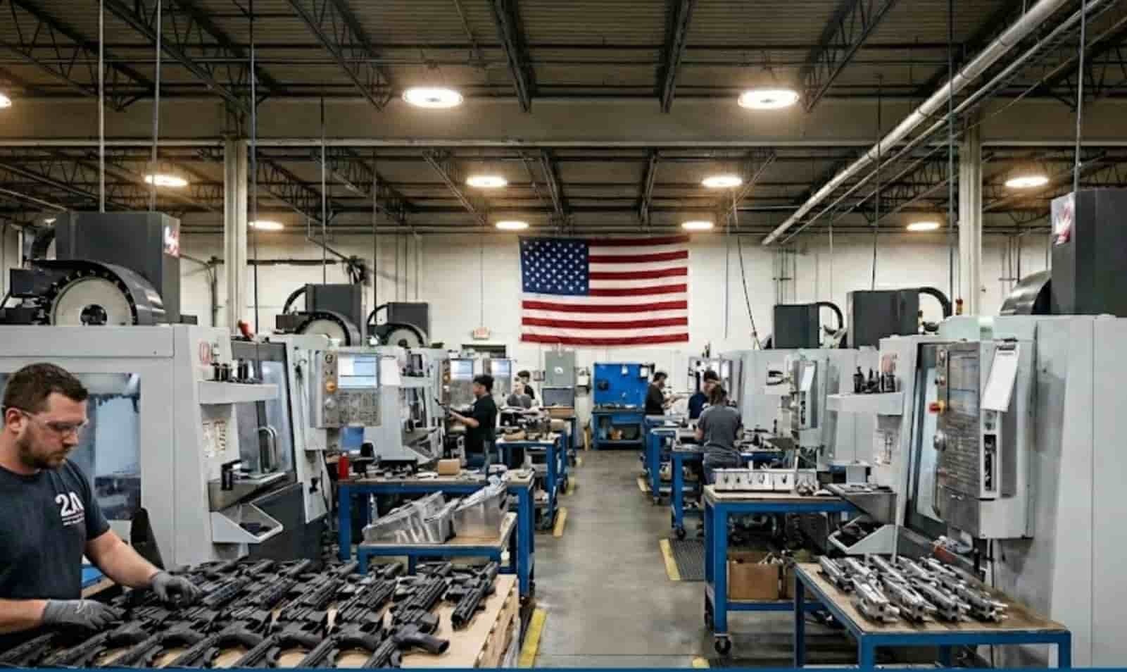 Tactical Machining CNC Machine Shop Floor and HAAS Mills
