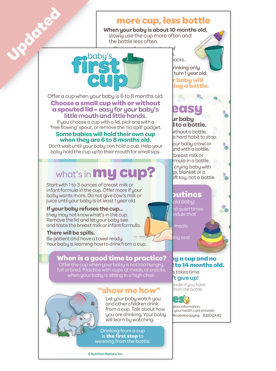 Baby Foode - BEST CUPS FOR BABY How to teach baby to drink from an open cup?  Although your baby will be consuming the majority of calories from  breastmilk or formula for