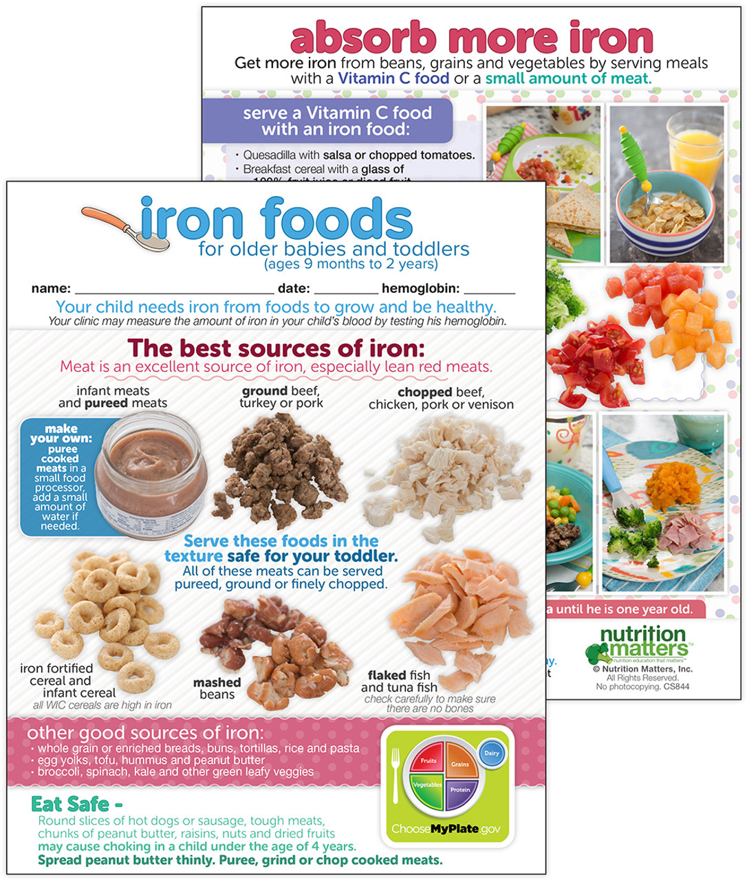 iron food chart