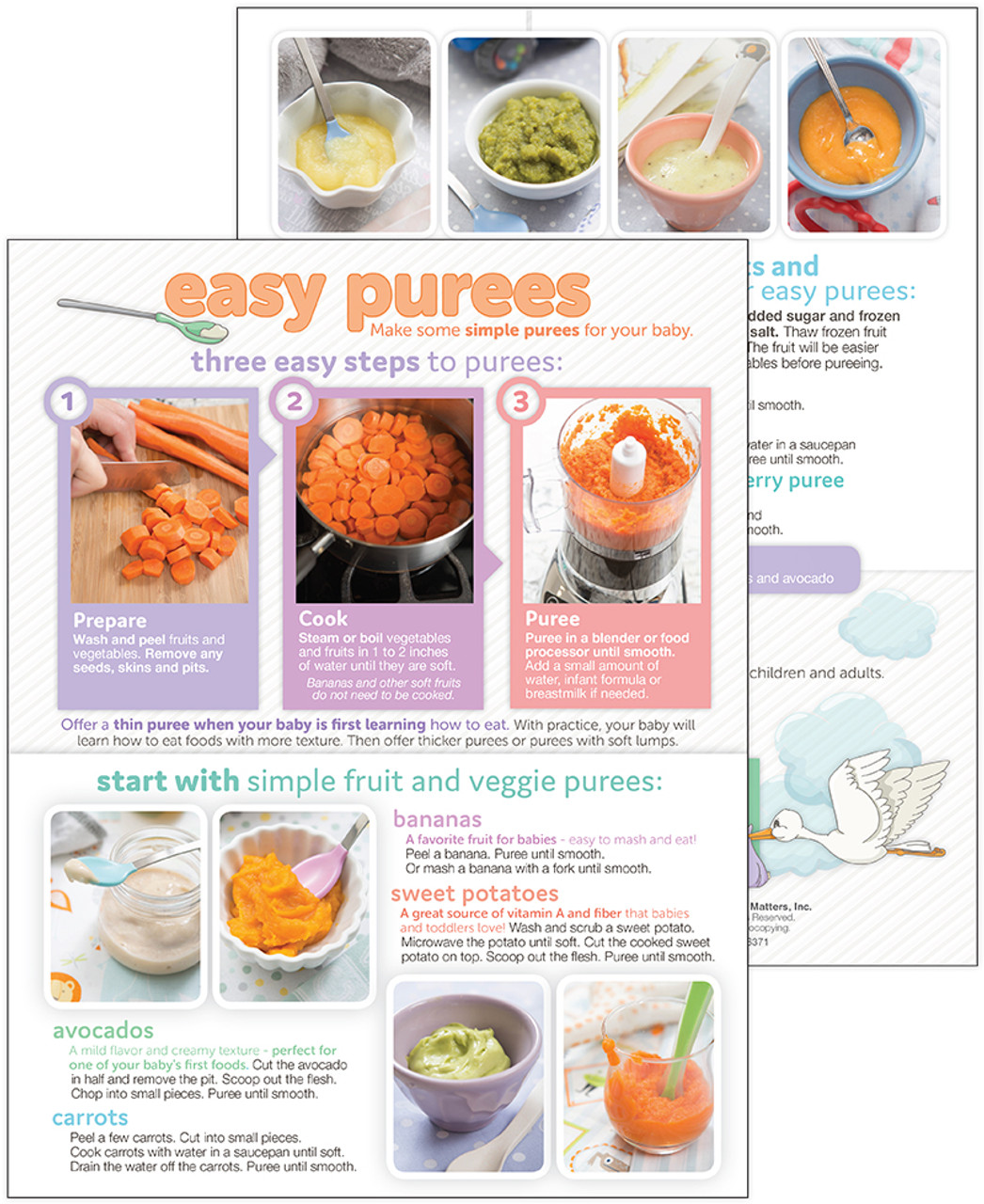 Purees: A complete guide to first foods