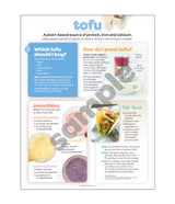 Tofu Cooking and Recipe Sheet