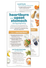 Set of Common Pregnancy Concerns and Discomforts Cards