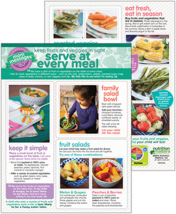 Serve Fruits and Veggies at Meals Serve Fruits and Veggies at Meals