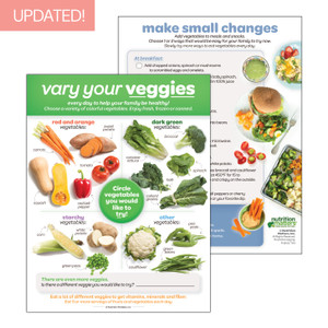 Vary Your Veggies Interactive Sheet
