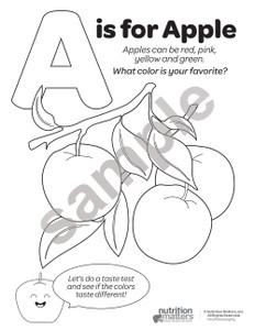 Fruit and Veggie Coloring Sheets Fruit and Veggie Coloring Sheets