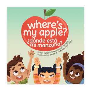 Where's My Apple? Large-Format Bi-Lingual Children's Book