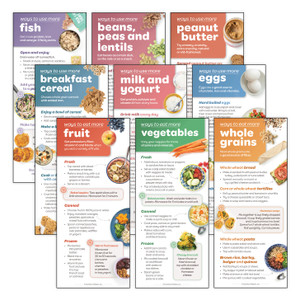 Set of Ways to Use More WIC Foods Cards