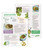 Set of Fruit and Vegetable Recipe Sheets 