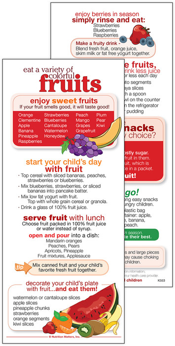 Preschool Fruits