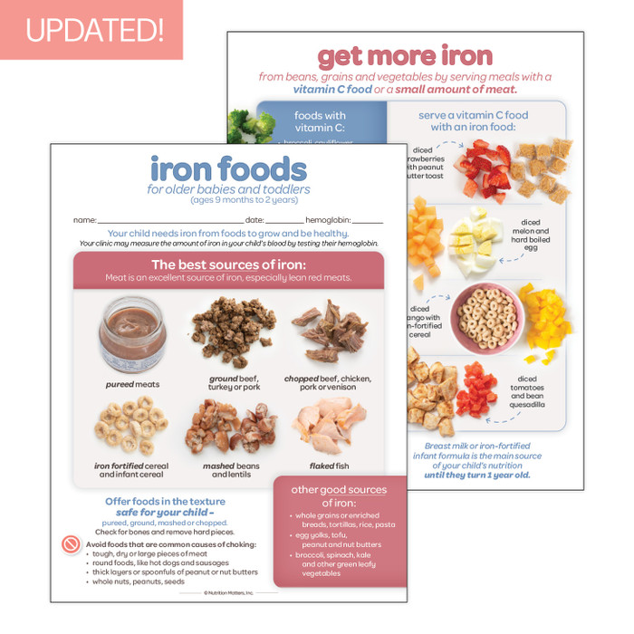 Iron Foods for Older Babies & Toddlers 