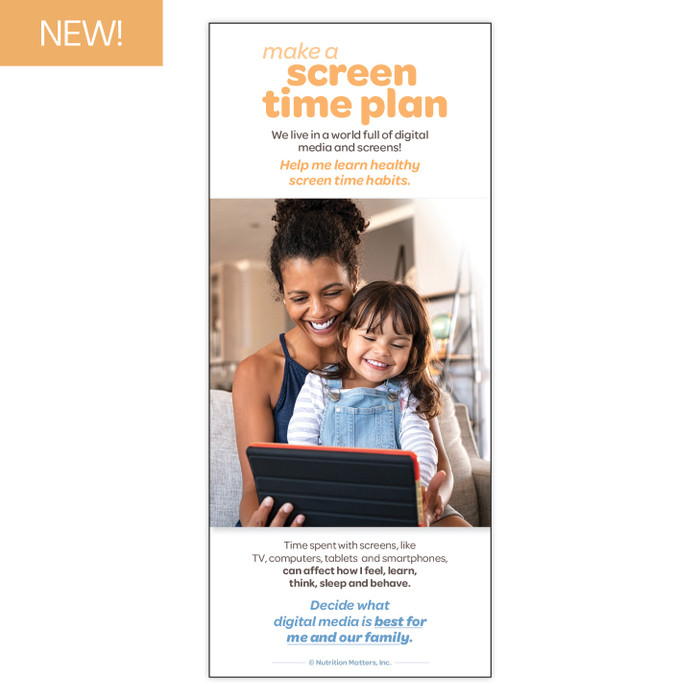 Make a Screen Time Plan Brochure 