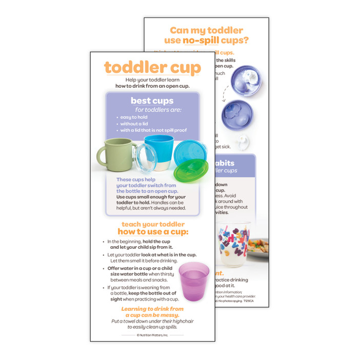 Toddler Cup Card
