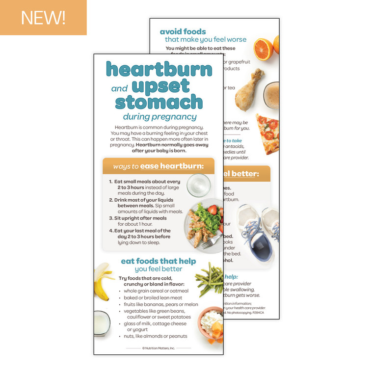 Heartburn and Upset Stomach During Pregnancy Card