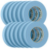 FrogTape CP 250 Medium-High Adhesion Masking Tape - 24MM x 55M x 12-Pack - Light Blue - Rated f\/250F [105327]