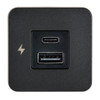 Scanstrut TILE USB-A\/USB-C Interior Charging Socket - 12\/24V - Black Bezel [SC-TILE-10]