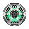DS18 HYDRO 6.5" 2-Way Marine Speakers w\/RGB LED Lights 300W - Black Carbon Fiber [CF-65]