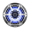 DS18 HYDRO 6.5" 2-Way Marine Speakers w\/RGB LED Lights 300W - Black Carbon Fiber [CF-65]