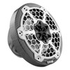 DS18 HYDRO 6.5" 2-Way Marine Speakers w\/RGB LED Lights 300W - Black Carbon Fiber [CF-65]