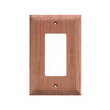 Whitecap Teak Ground Fault Outlet Cover\/Receptacle Plate [60171]