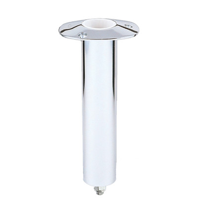 Lee's 0 Degree Stainless Steel Swivel Base Flush Mount Rod Holder - Medium - 2" OD X 6.5" Tube f\/ Small Bent Butts [RH5167V]