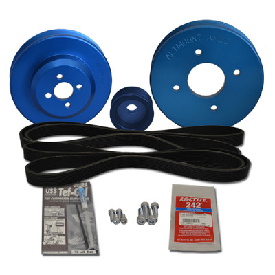 Balmar Pulley Kit f\/Yanmar 3JH2-TE, 3JH2-E [48-YSP-3JH-C]