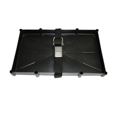 T-H Marine 31 Series Battery Holder Tray w\/Stainless Buckled Strap [NBH-31-SSC-DP]