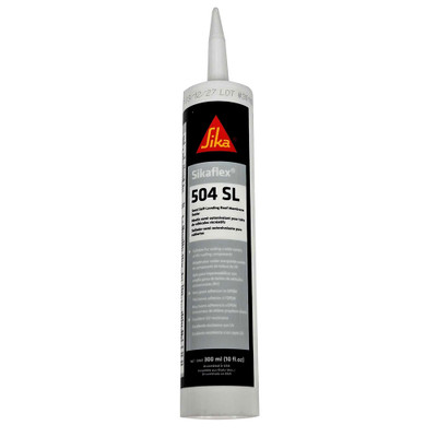 Sika Sikaflex-504 SL Semi Leveling Roof Membrane Sealer - White - 300ml [875379]