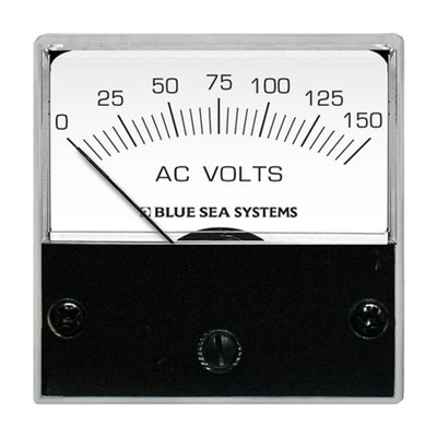 Blue Sea 8244 AC Analog Micro Voltmeter - 2" Face, 0-150 Volts AC [8244]