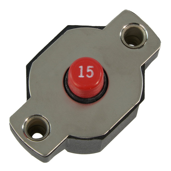 Egis 15A Push Button Circuit Breaker - Reset Only [4712-15]