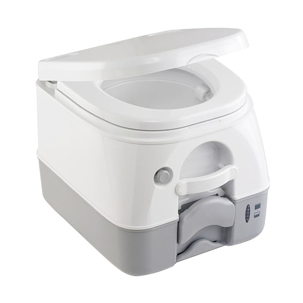 Dometic 974 Portable Toilet w\/Mounting Brackets -2.6 Gallon - Grey  [301097406]
