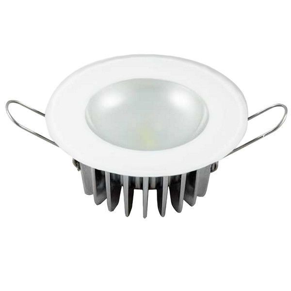 Lumitec Mirage - Flush Mount Down Light - Glass Finish\/No Bezel - 4-Color Red\/Blue\/Purple Non Dimming w\/White Dimming [113190]
