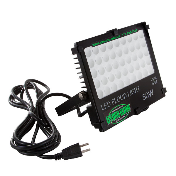 Hydro Glow FL50 50W\/120VAC Flood Light - White [FL50W]