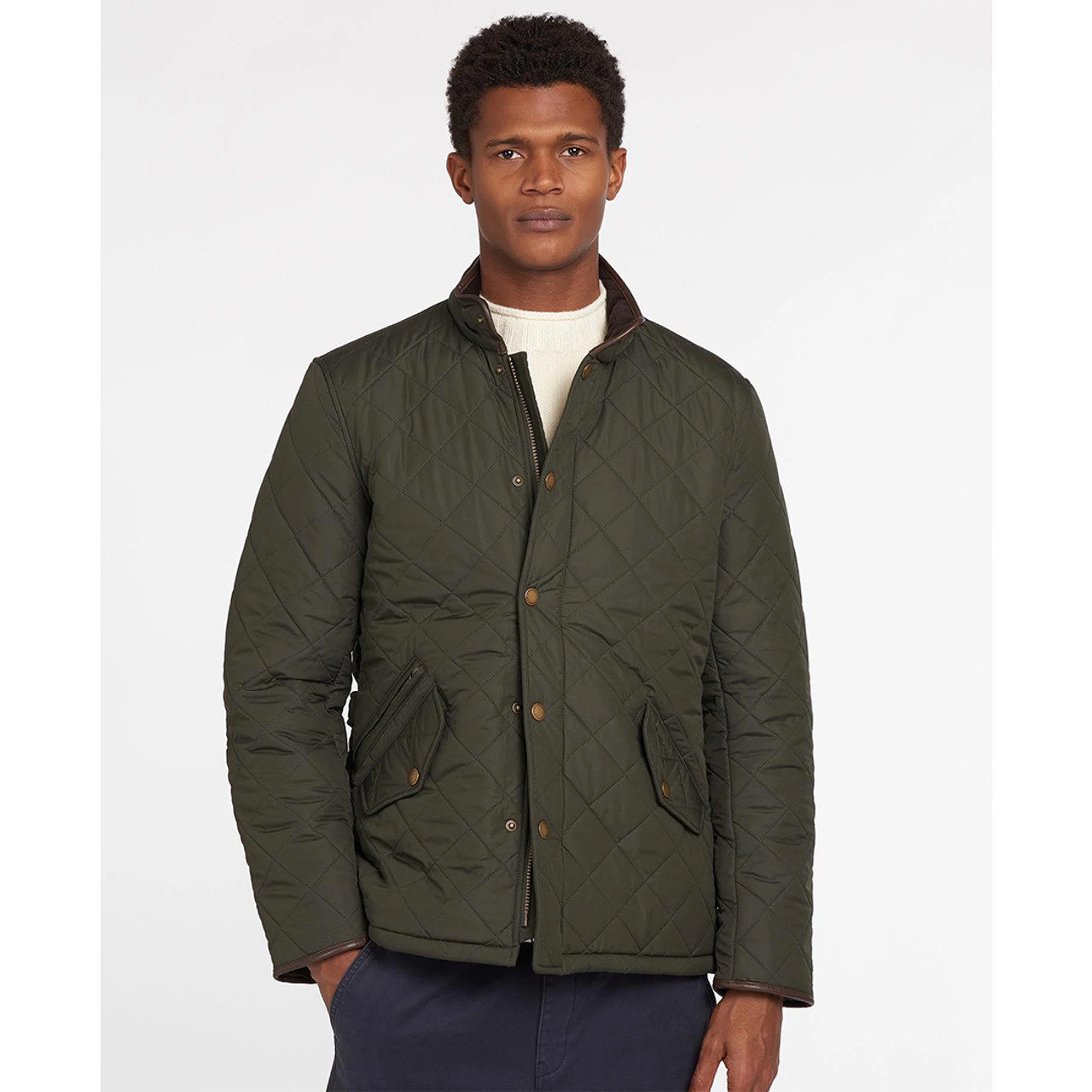 【新品未使用】バウアー/BARBOUR QUILTED JACKET サイズM Barbour バブアー BARBOUR アウター キルティングジャケット OS