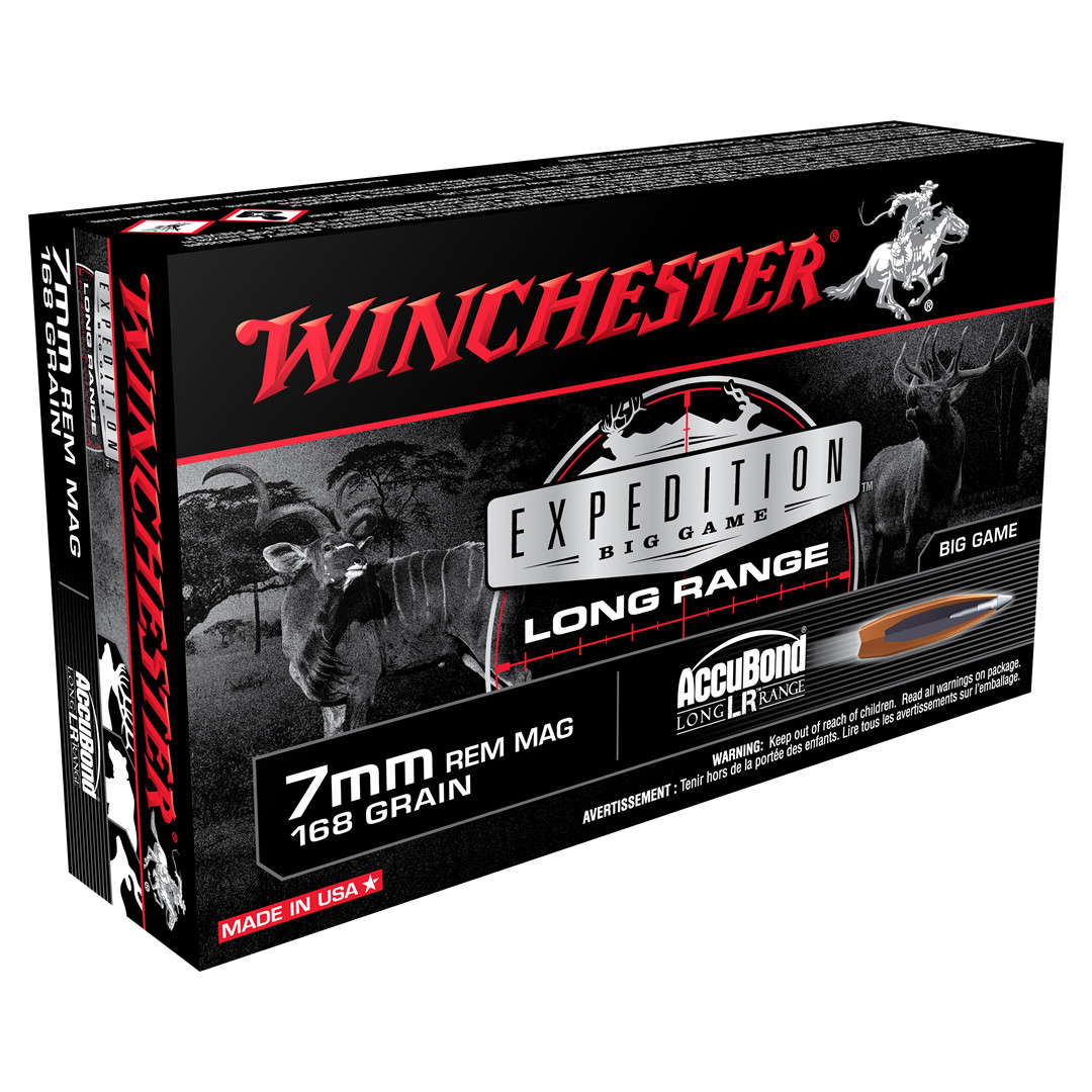 Winchester Expedition Long Range 7MM Rem Mag 168gr 20rd S7LR60656