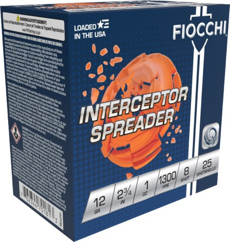 Fiocchi Interceptor Spreader 12ga 2-3/4
